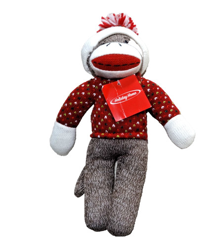 Holiday home sock - sock, monkey