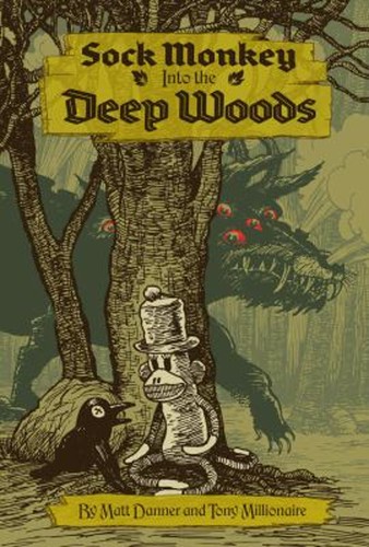 Sock monkey into the - into, deep