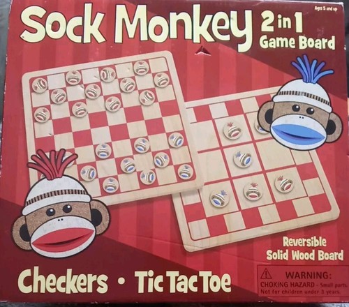 Sock monkey family in1 - sock,