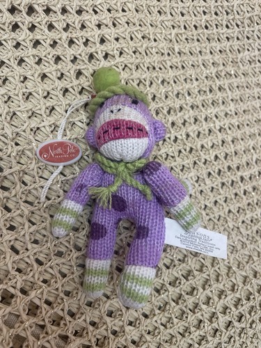 Sock monkey clip - sock,