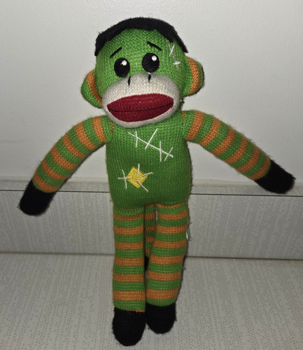 Frankenstein sock monkey - frankenstein,