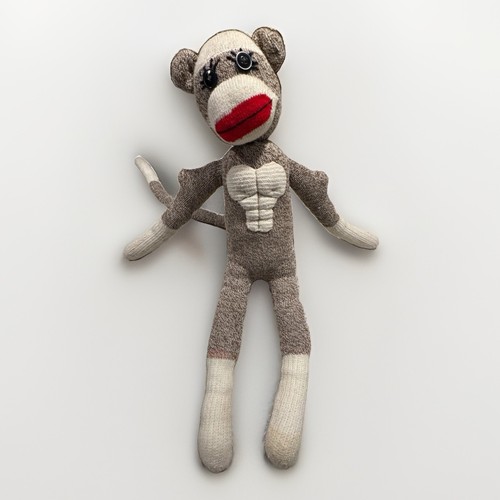 Rare buff sock monkey - rare,