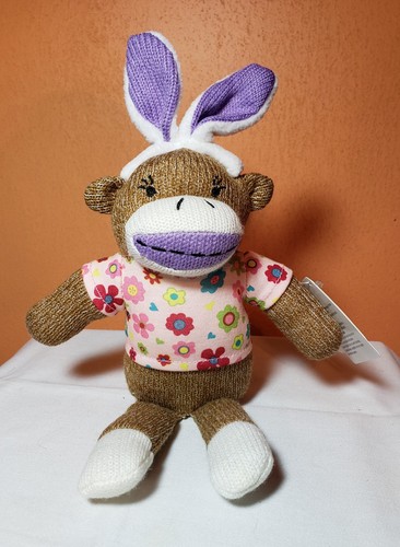 Dan dee sock monkey purple - dee,
