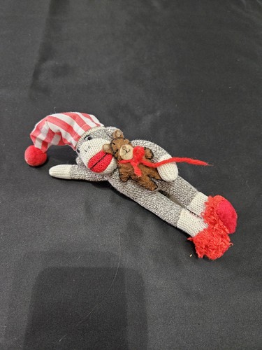 Sock monkey plush christmas - sock,