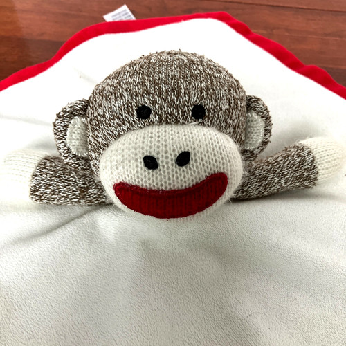 Sock monkey plush - sock,