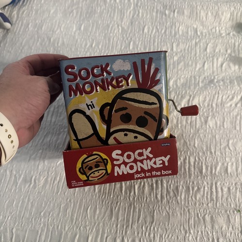 2010 schylling sock monkey - 2010,